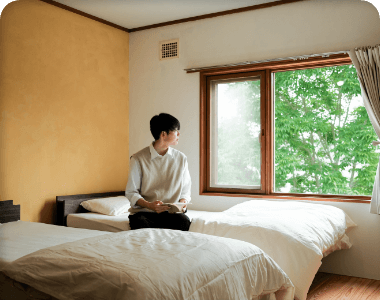 ハハハに泊まる